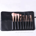 Rose Gold personalizado vegan maquiagem set 10pcs